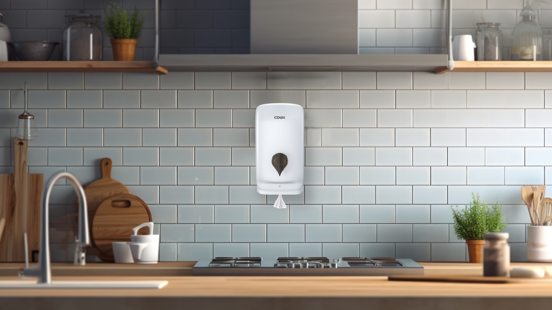 新品上市 | CDWK創(chuàng)點(diǎn)廚房中心抽紙巾架，讓廚房用紙更衛(wèi)生更便捷！